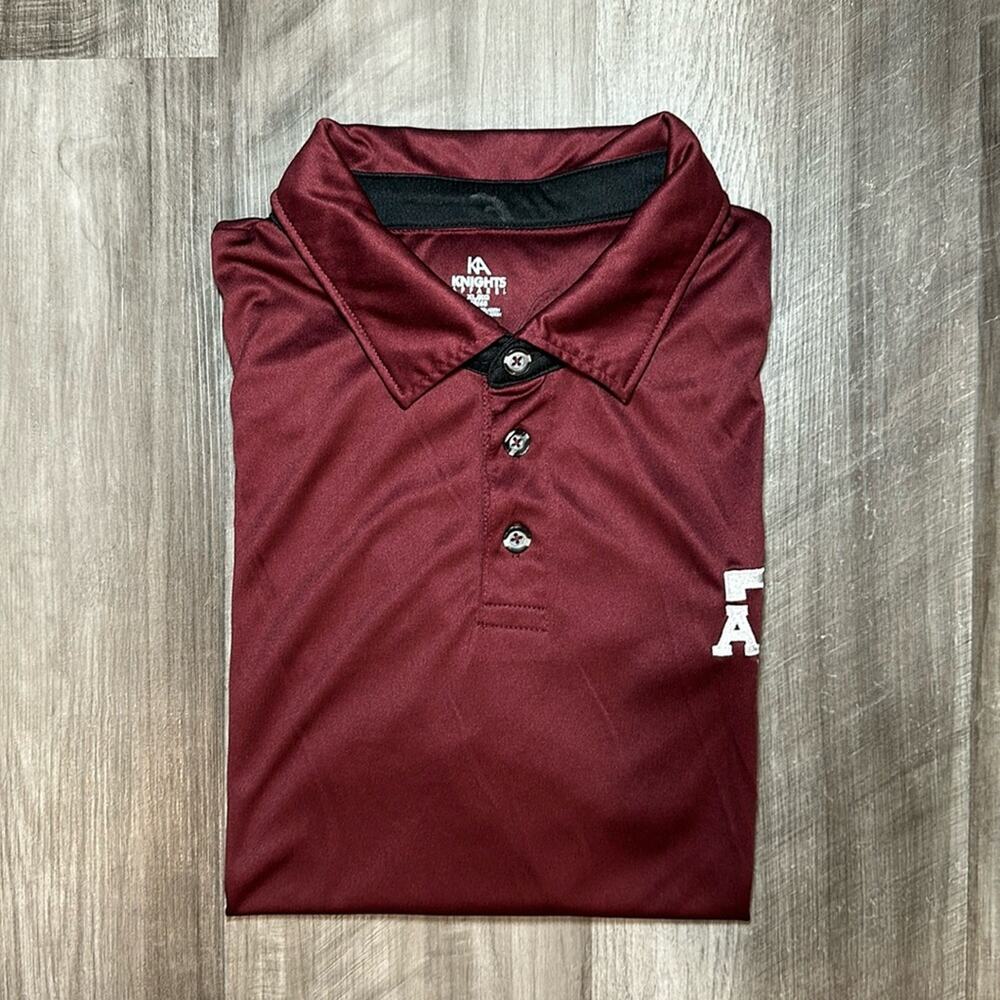 Texas A&M Aggies Knights Apparel Performance Polo - XL